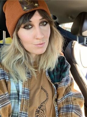 Bdg patchwork flannel brown RARE